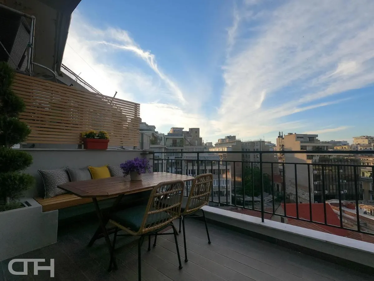 Luxury 80M2 Apartment With Balcony Downtown Saloniki