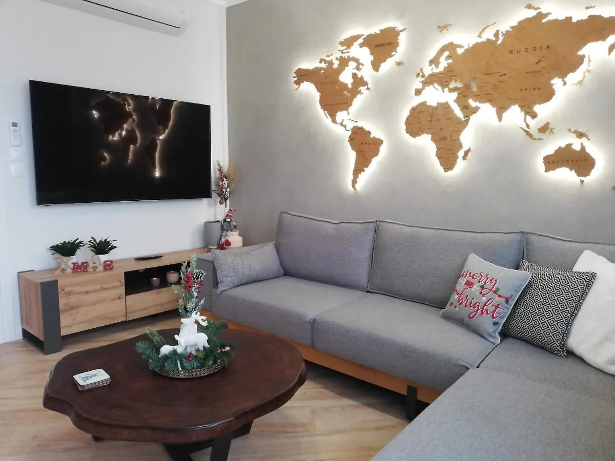 Luxury 80M2 Apartment With Balcony Downtown סלוניקי יוון